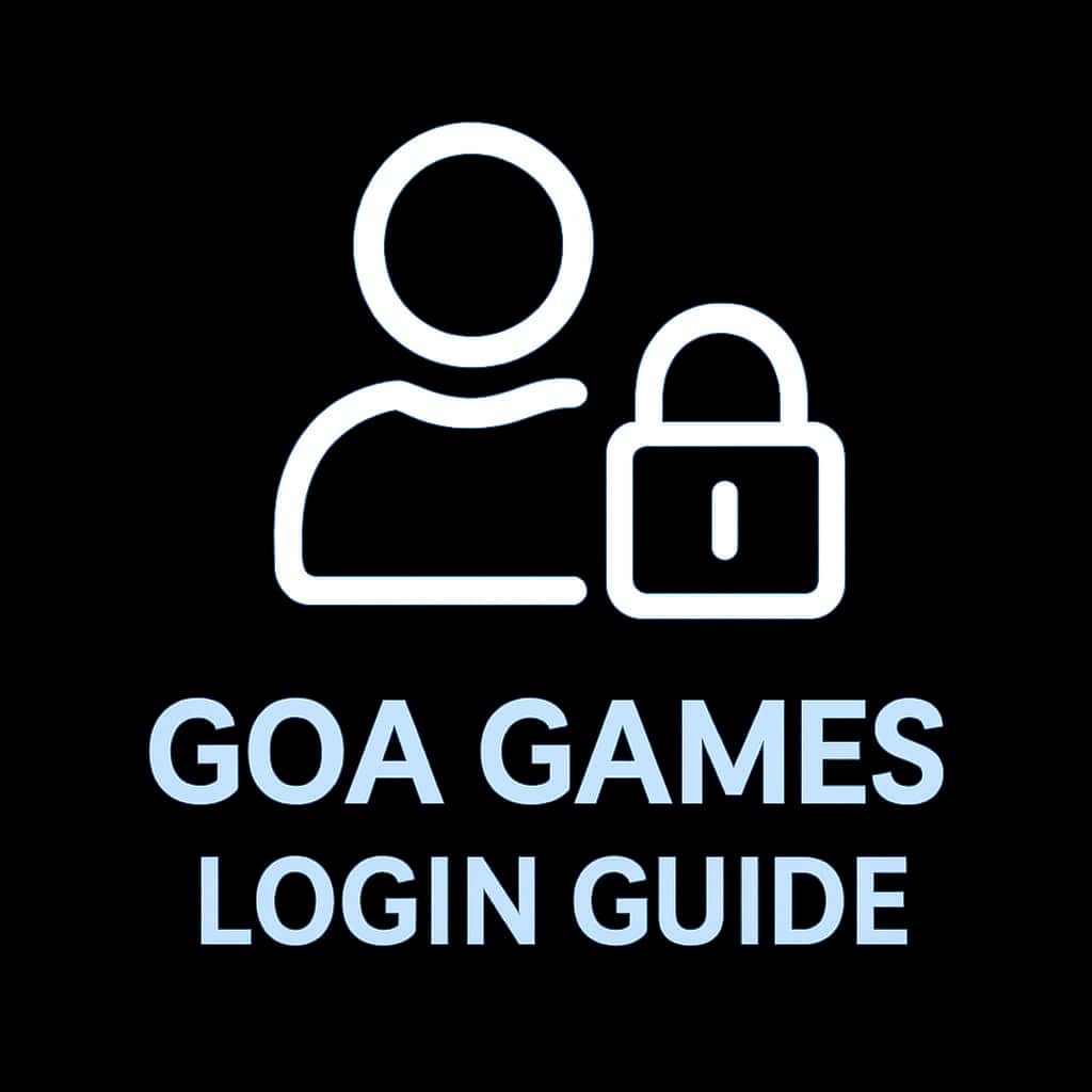 Stylized badge representing the Goa Games Login Guide.
