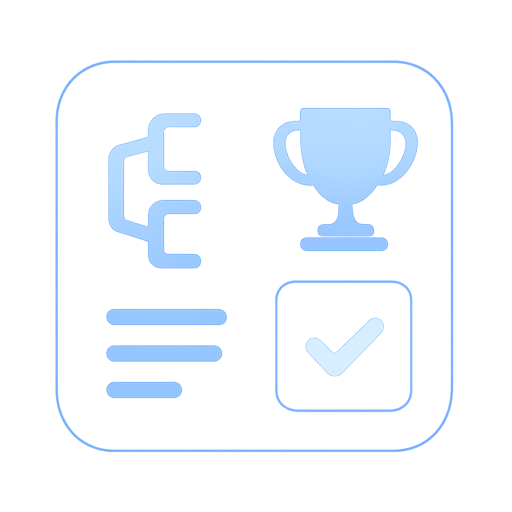 Icon representing secure account access for Goa Games.