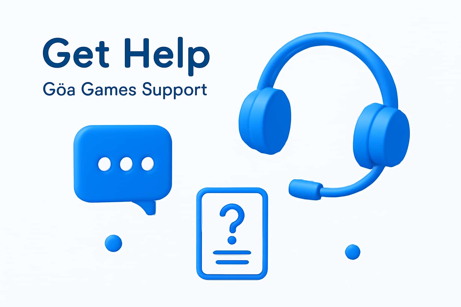 Get Help - Goa Games Support Interface