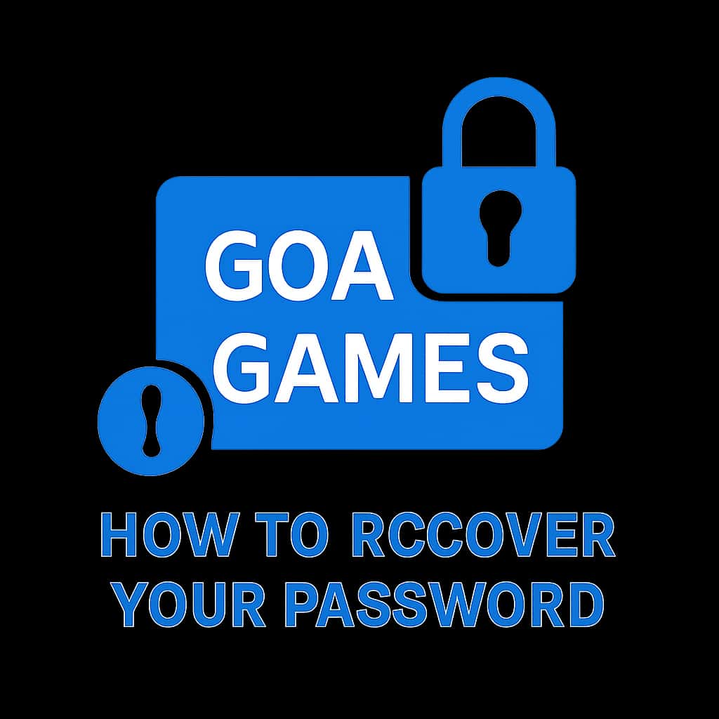 Icon representing the password recovery guide for Goa Games.