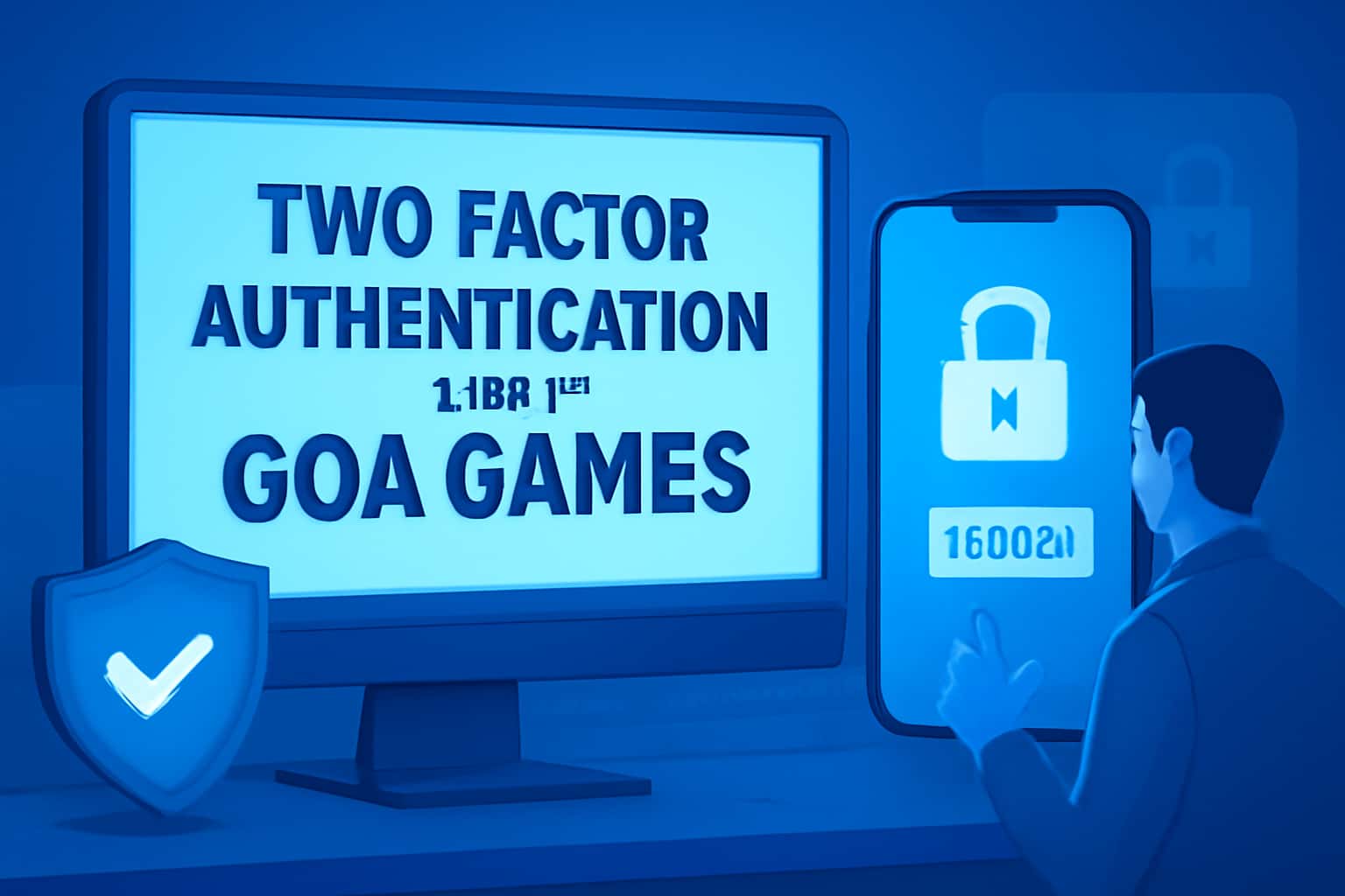 An informative visual representation of Two-Factor Authentication for Goa Games.
